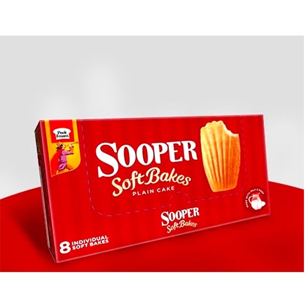sooper-soft-bakes.jpg Sooper Plain Cake | Soft & Moist Sponge Cake | Classic Bakery Delight - Image 1