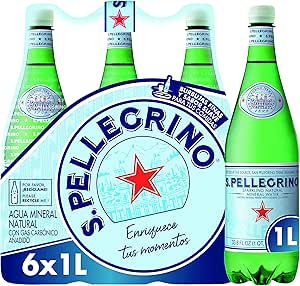 San Pellegrino Sparkling Mineral Water 6 x 1L